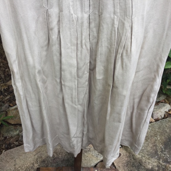 Sandro Dress 2 Tan Pockets Short Sleeves Paris - Picture 8 of 8